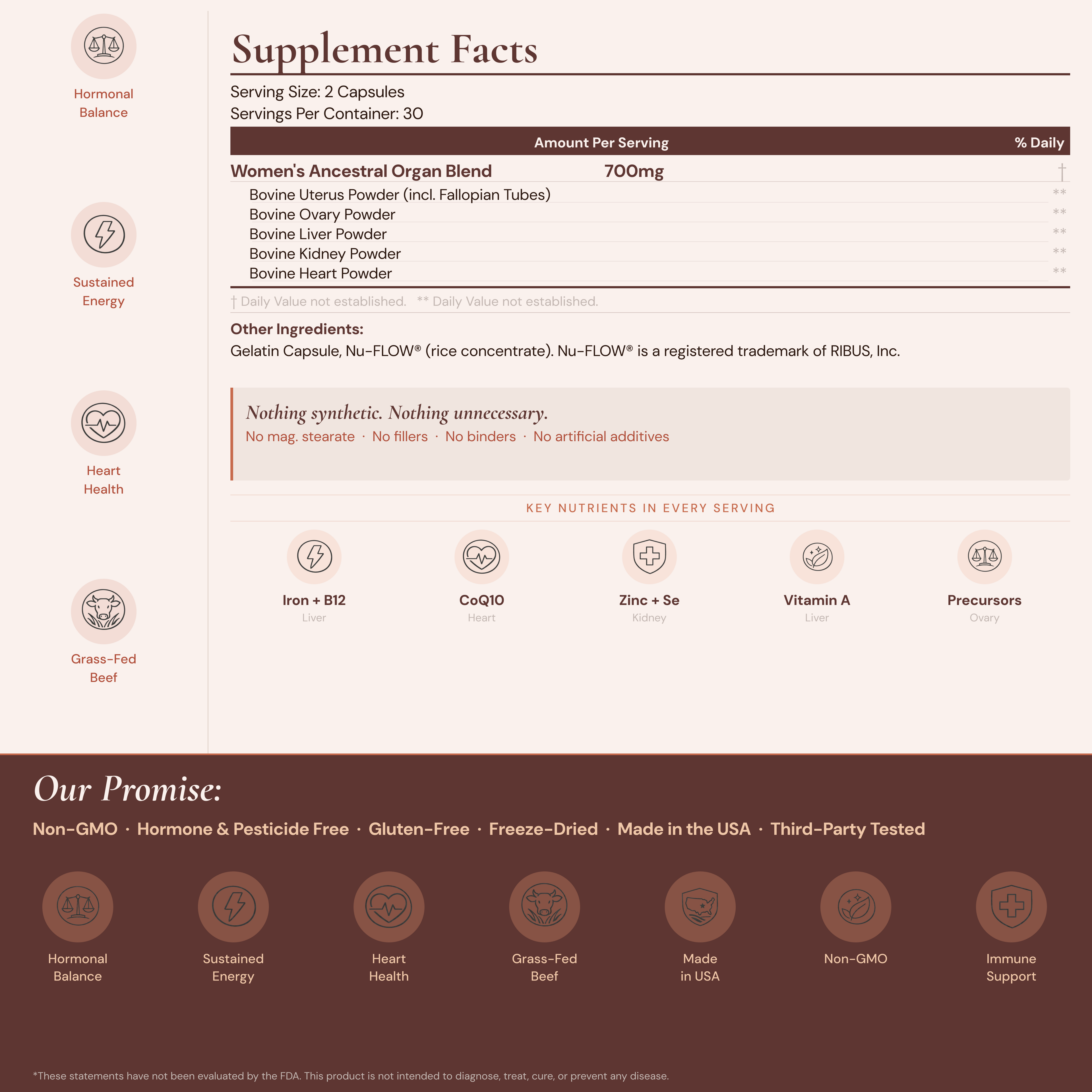 Ancestral Beef Organ Superfoods